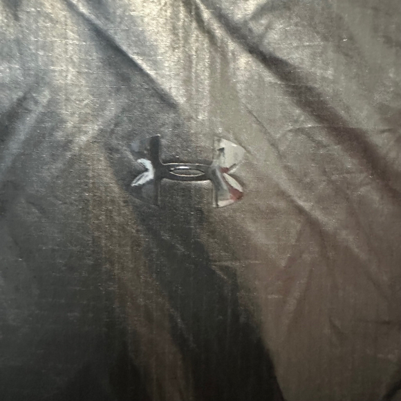 Women's Under Armour Pullover Jacket Size XS Black Lightweight Windbreaker - Picture 2 of 12